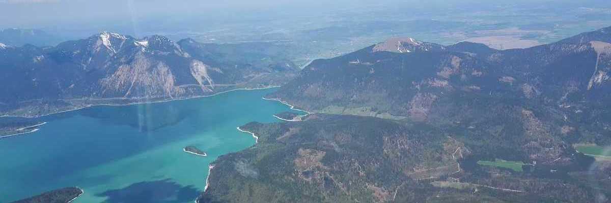 Verortung via Georeferenzierung der Kamera: Aufgenommen in der Nähe von Bad Tölz-Wolfratshausen, Deutschland in 2500 Meter